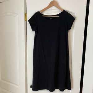 Eileen Fisher Black T-shirt Dress